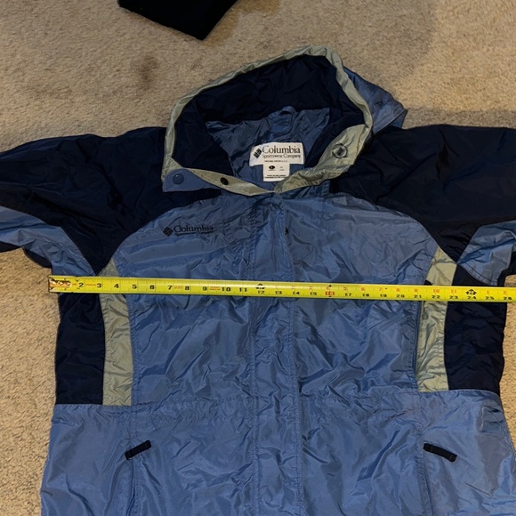 Women’s Columbia 3 in 1 jacket blue great condition! L large ski! - Picture 7 of 15